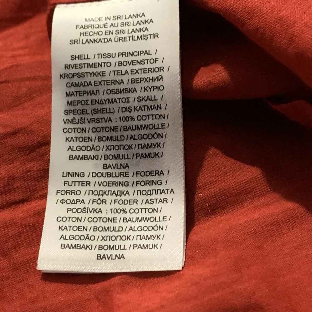 Lauren Ralph Lauren Geo Striped Belted Cotton Voile Ikat Dress SZ. 12 - Picture 9 of 11